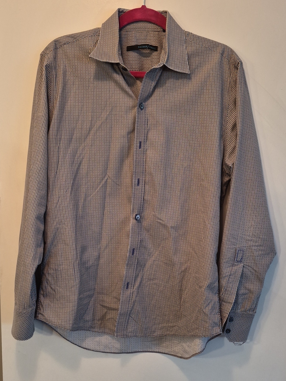 Men's Long-Sleeve Button-Up Shirt